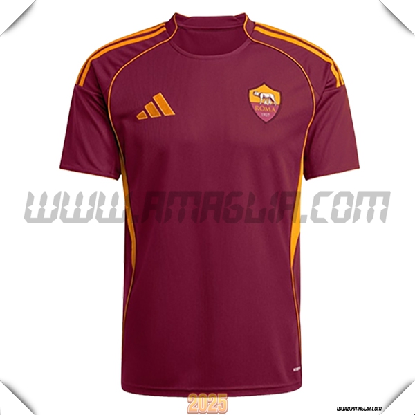 Nuovo Maglia da AS Roma Prima 2025 2026 Rosso