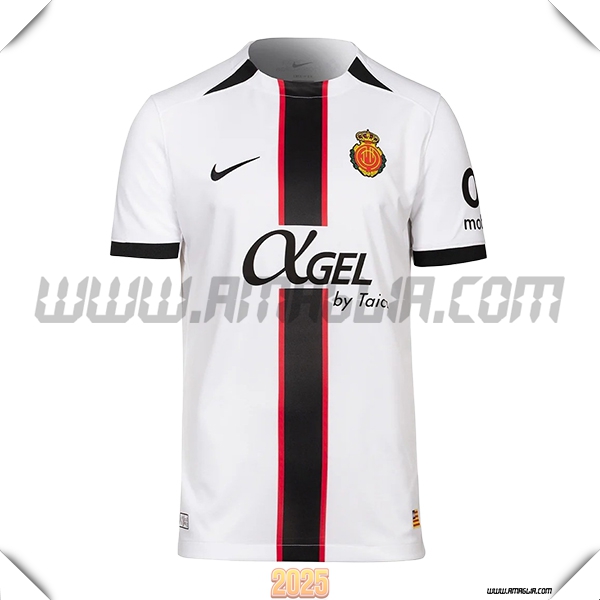 Nuovo Maglia da Mallorca Seconda 2025 2026 Bianco/Nero