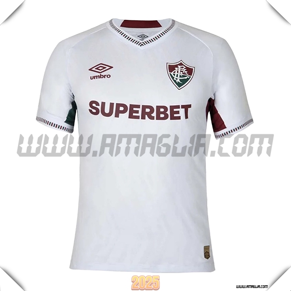 Nuovo Maglia da Fluminense Seconda 2025 2026 Bianco