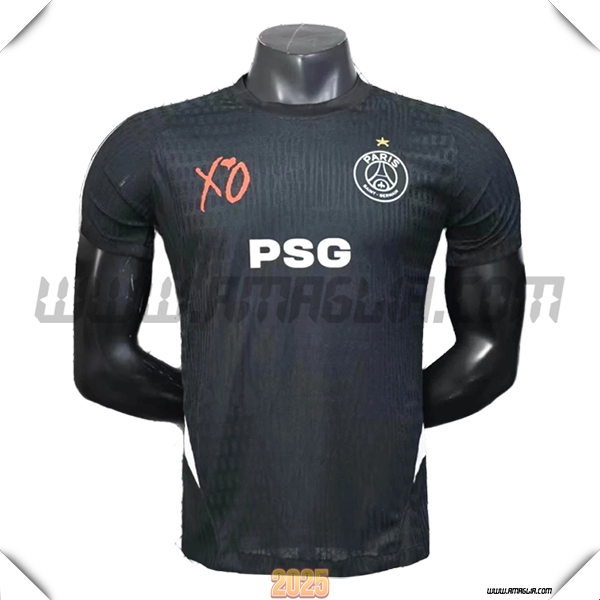 Maglia Calcio Paris PSG Edizione Speciale Nero 2025 2026
