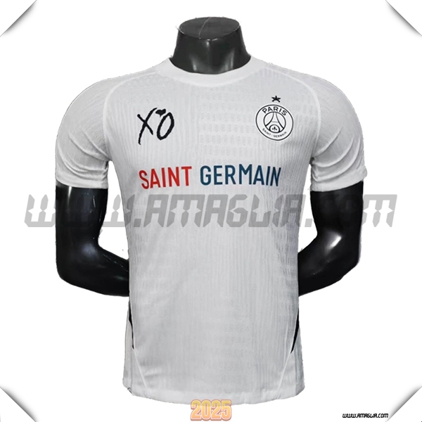 Maglia Calcio Paris PSG Edizione Speciale Bianco 2025 2026