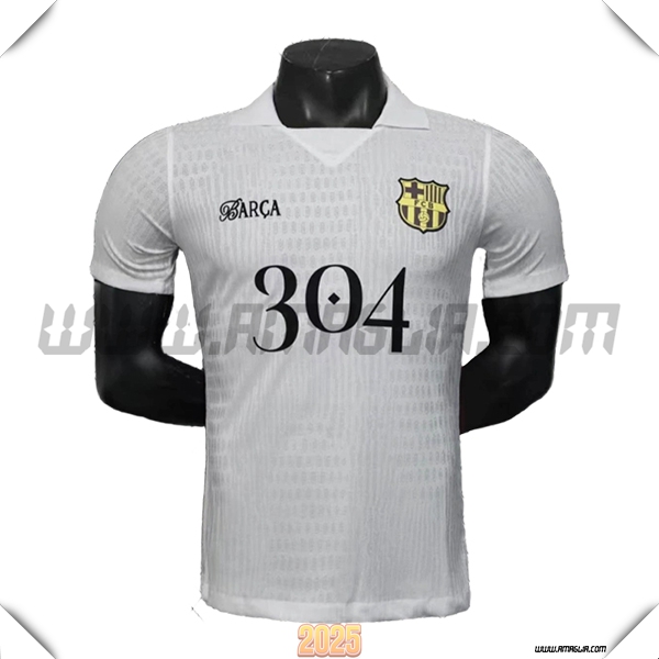Maglia Calcio FC Barcellona Edizione Speciale Bianco 2025 2026