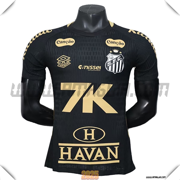 Maglia Calcio Santos FC Edizione Speciale Nero 2025 2026