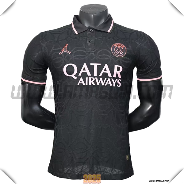 Maglia Calcio Paris PSG Edizione Speciale Nero 2025 2026