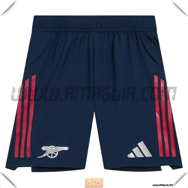 Seconda Pantaloncini Arsenal 2025 2026 Blu marina