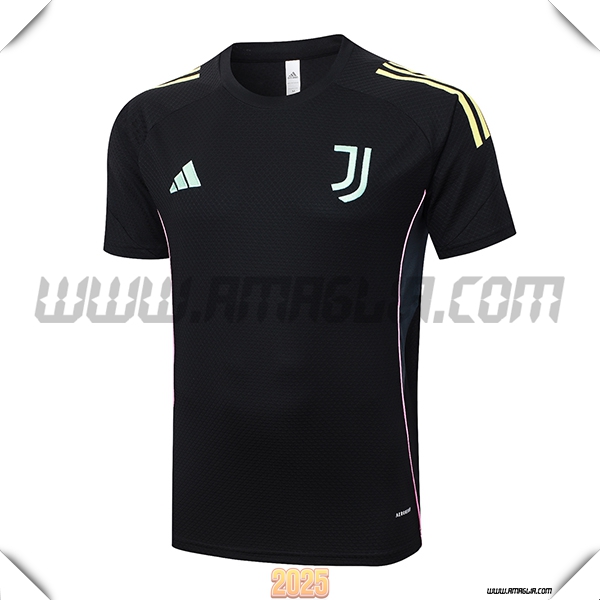 T Shirt Allenamento Juventus Nero 2025 2026