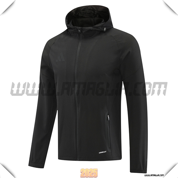 Giacca A Vento Adidas Nero 2025 2026