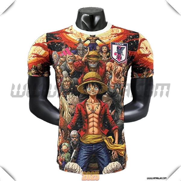Maglia Squadra Giappone Edizione Speciale GIALLO 2025 2026