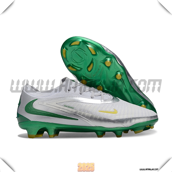 Nike Scarpe Da Calcio Phantom GX III Elite FG Grigio/Verde
