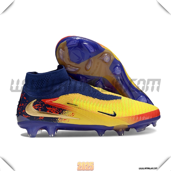 Nike Scarpe Da Calcio Phantom GX III Elite FG viola/Giallo/Nero/Rosso