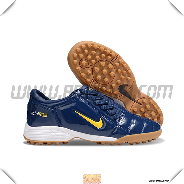 Nike Scarpe Da Calcio T90 TF Blu/Giallo