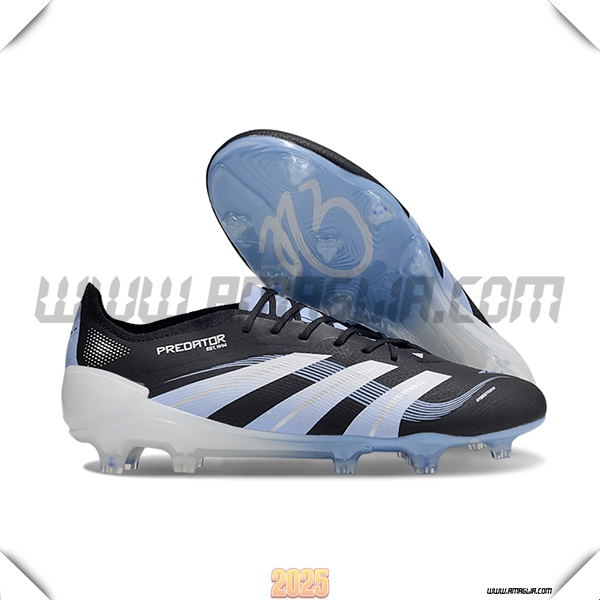 Adidas Scarpe Da Calcio 25 Predator Elite FG Nero/Blu/Bianco