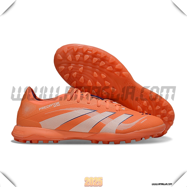 Adidas Scarpe Da Calcio PREDATOR 25 ELITE TF BOOT Arancia/Bianco