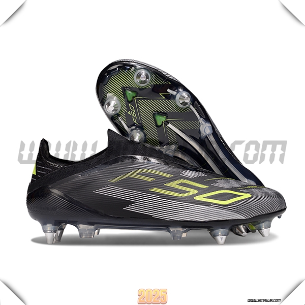 Adidas Scarpe Da Calcio F50 Elite Laceless SG Nero