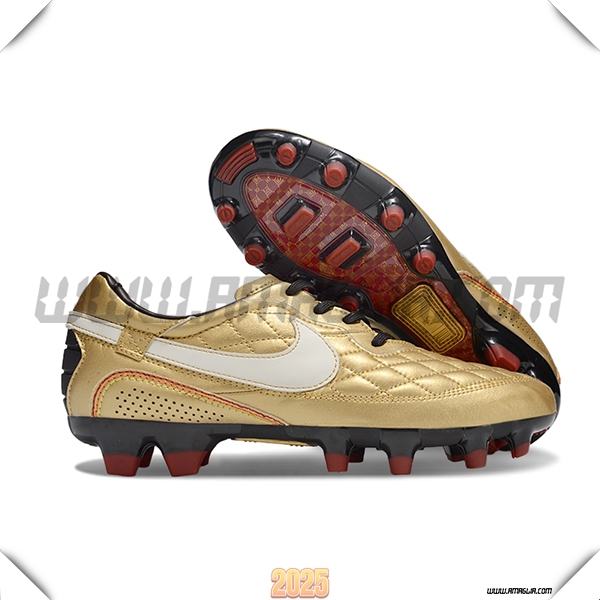 Nike Scarpe Da Calcio Tiempo Legend R10 Elite FG Giallo/Bianco