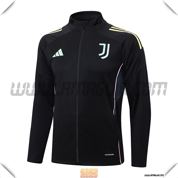Giacca Calcio Juventus Nero/Giallo 2025 2026