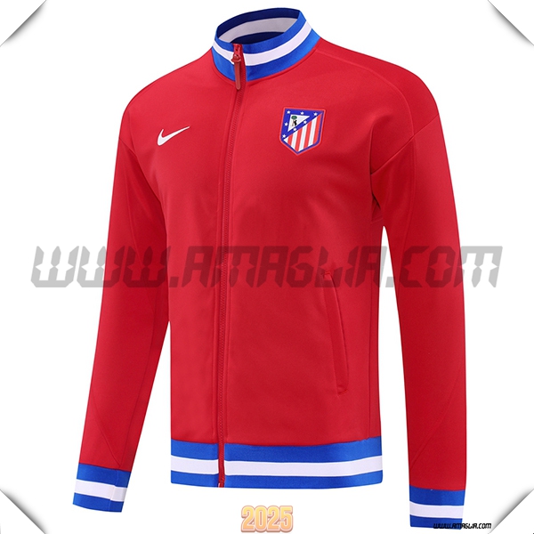 Giacca Calcio Atletico Madrid Rosso/Blu/Bianco 2025 2026