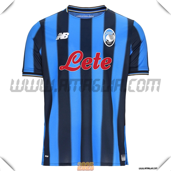 Nuovo Maglia da Atalanta Prima 2025 2026 Blu/Nero