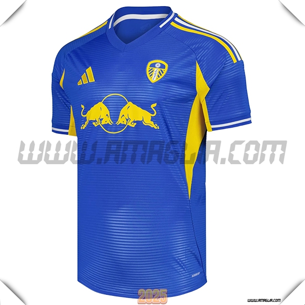 Nuovo Maglia da Leeds United Seconda 2025 2026 Blu/GIALLO