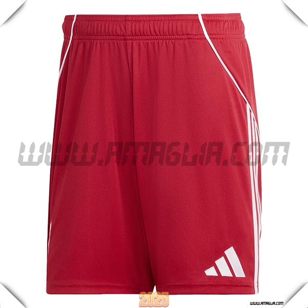 Prima Pantaloncini FC Liverpool 2025 2026 Rosso
