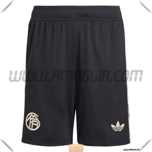 Pantaloncini Bayern Monaco Champions League Nero 2025 2026