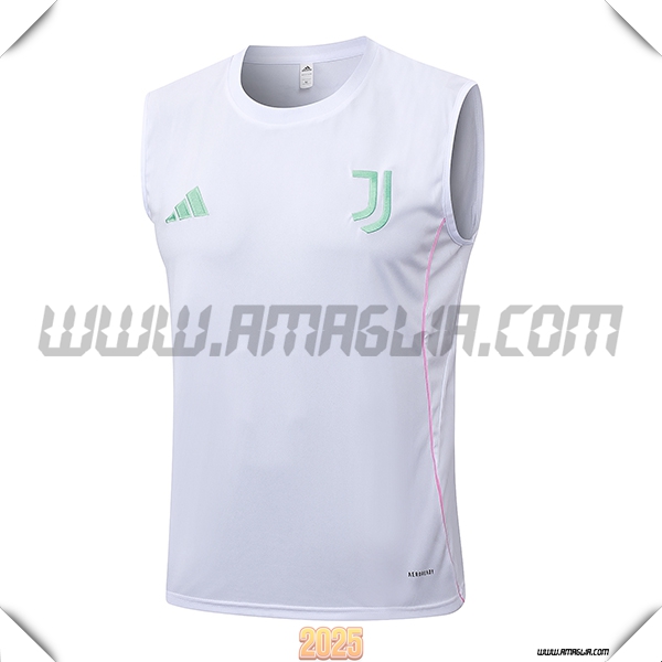 Canotta Allenamento Juventus Bianco 2025 2026