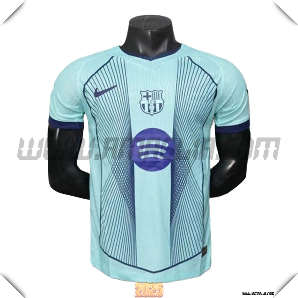 T Shirt Allenamento FC Barcellona Verde 2025 2026