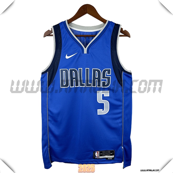 Maglia Dallas Mavericks (RUSSELL #5) 2025/26 Blu