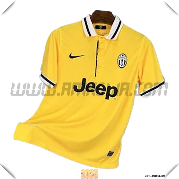 Terzo Maglia Juventus Retro 2013/2014 GIALLO
