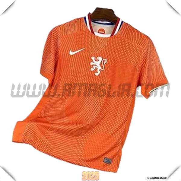 Prima Maglia Squadra Paesi Bassi 2025 2026 Arancia