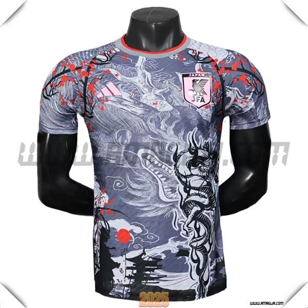 Maglia Squadra Giappone Edizione Speciale Grigio 2025 2026