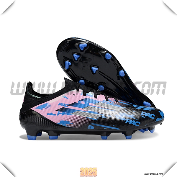 Adidas Scarpe Da Calcio F50 Elite FG Rosa/Nero/Blu -02
