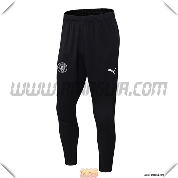 Pantaloni Da Allenamento Manchester City Nero 2025 2026