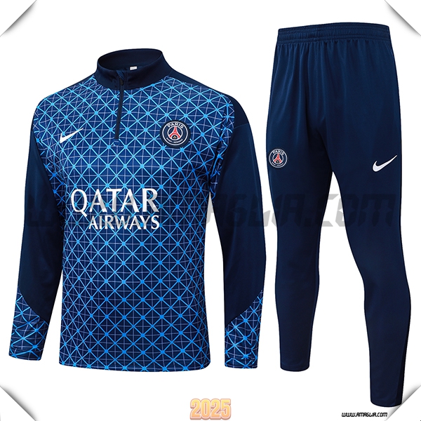 Tuta Calcio PSG Blu 2025 2026