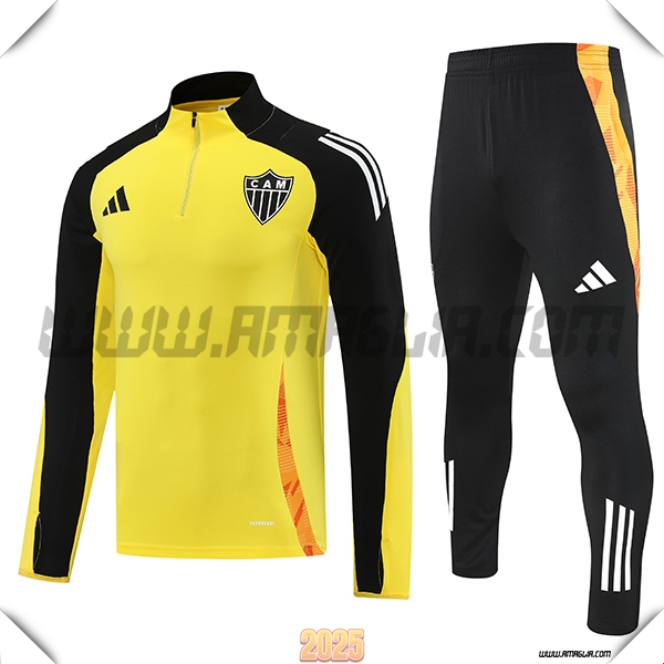 Tuta Calcio Atletico Mineiro Giallo/Nero 2025 2026