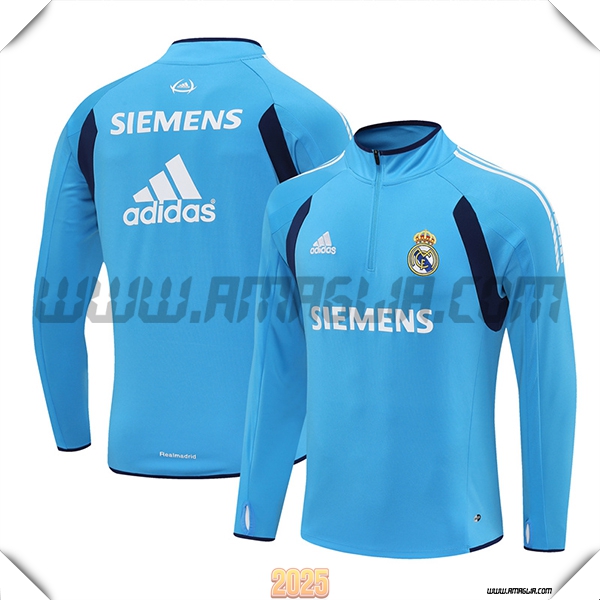 Tuta Calcio Real Madrid Azzurro 2025 2026 -03