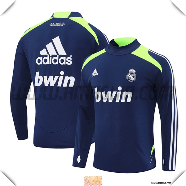 Tuta Calcio Real Madrid Blu/Verde 2025 2026 -03