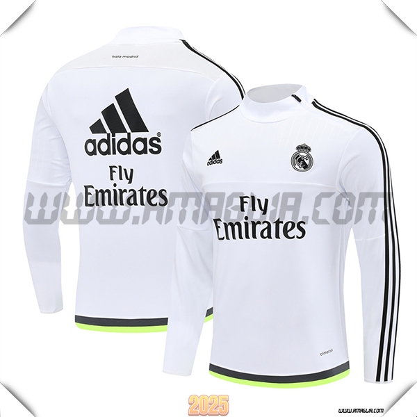 Tuta Calcio Real Madrid Bianco/Nero/Verde 2025 2026 -02
