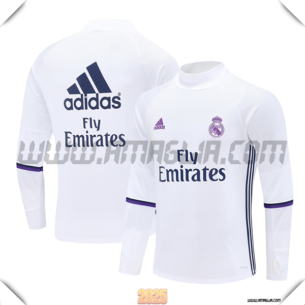 Tuta Calcio Real Madrid Bianco/viola 2025 2026 -02