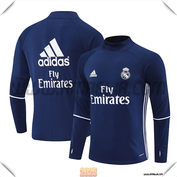 Tuta Calcio Real Madrid Blu Reale 2025 2026 -04