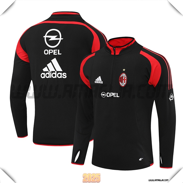 Tuta Calcio AC Milan Nero/Rosso 2025 2026
