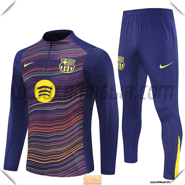 Tuta Calcio FC Barcellona viola/Giallo 2025 2026