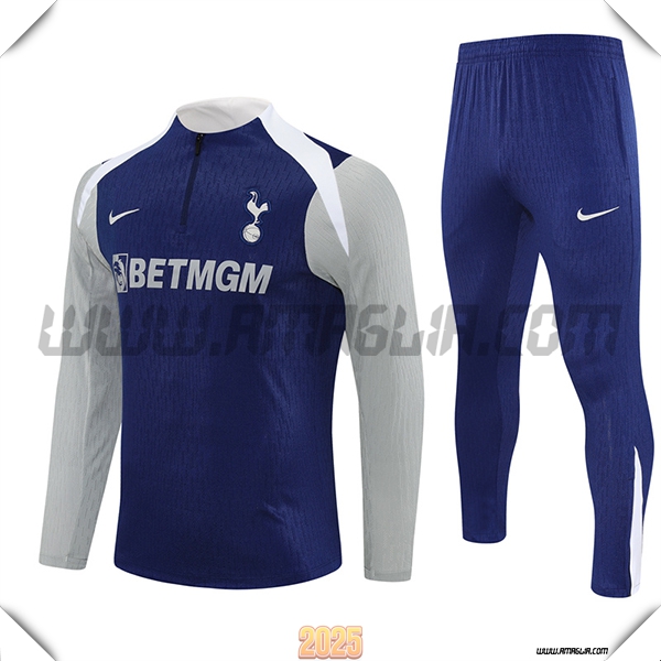 Tuta Calcio Tottenham Hotspur Blu/Grigio/Bianco 2025 2026