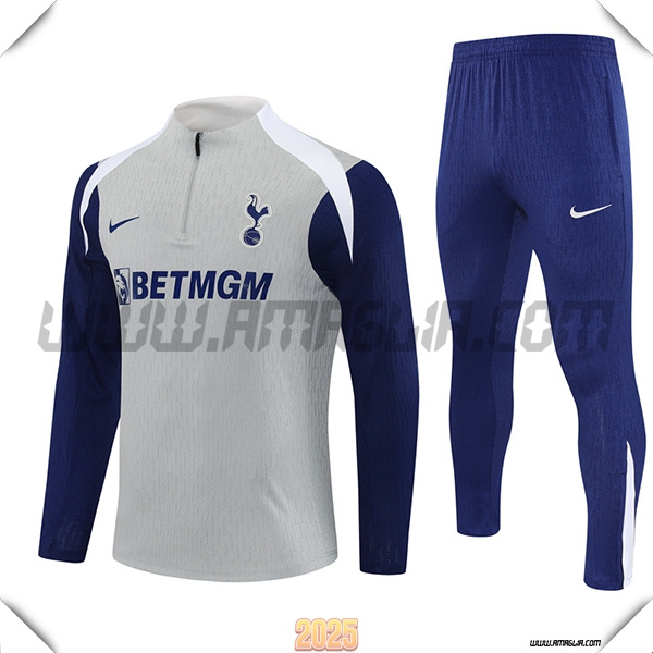 Tuta Calcio Tottenham Hotspur Grigio/Blu/Bianco 2025 2026