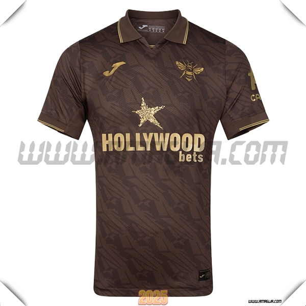 Nuovo Maglia da Brentford Seconda 2025 2026 Marrone