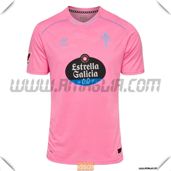 Nuovo Maglia da Celta Vigo Terzo 2025 2026 Rosa