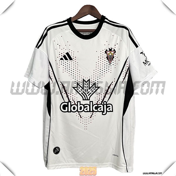 Prima Maglia Calcio Albacete Balompie 2025 2026 Bianco