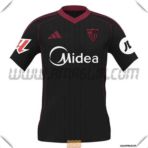 Nuovo Maglia da Sevilla FC Terzo 2025 2026 Nero