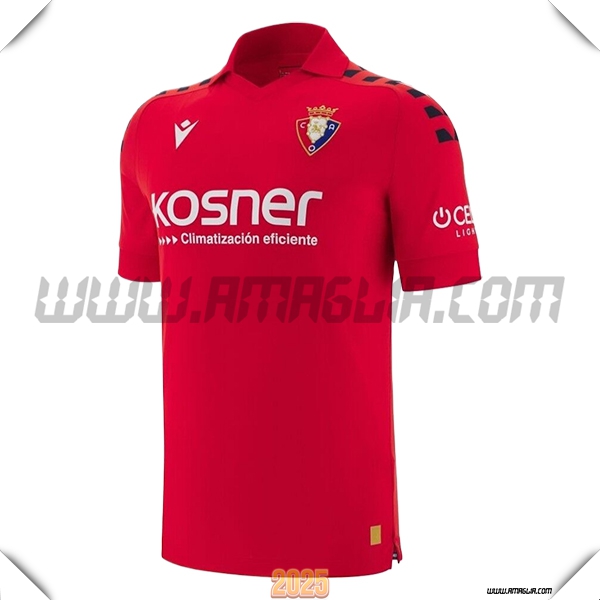 Nuovo Maglia da Osasuna Prima 2025 2026 Rosso