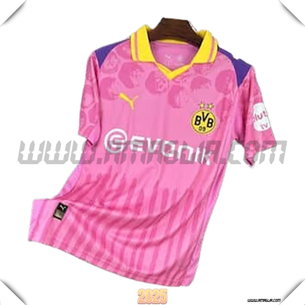 Maglia Calcio Dortmund BVB Edizione Speciale Rosa 2025 2026
